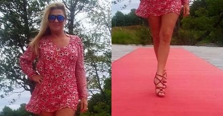 Beata Kozidrak zachwyca w kusej sukience