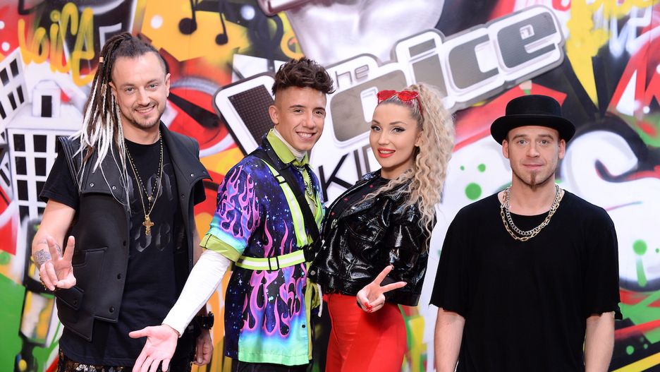 Baron, Dawid Kwiatkowski, Cleo i Tomson - jurorzy "The Voice Kids"