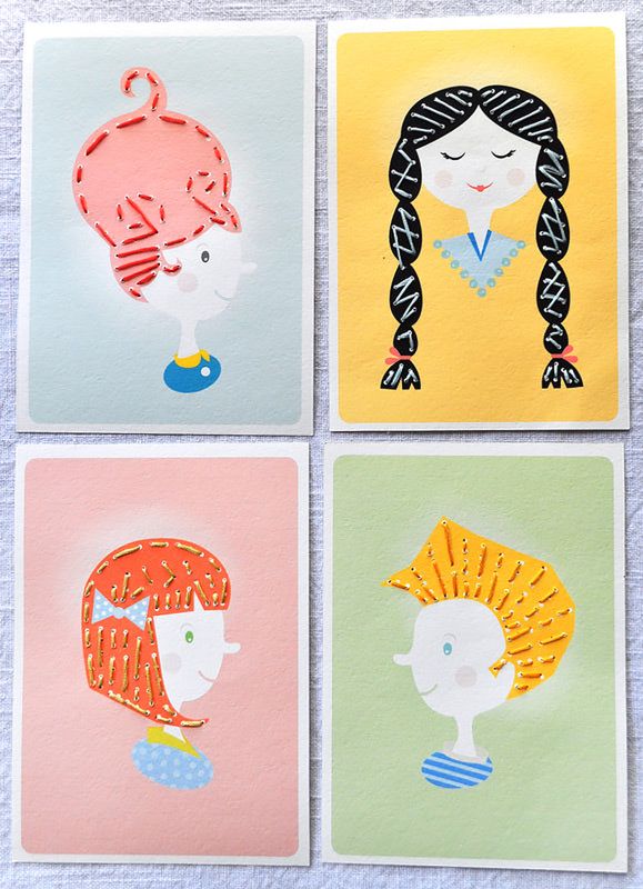 Printable Sewing Cards For Kids