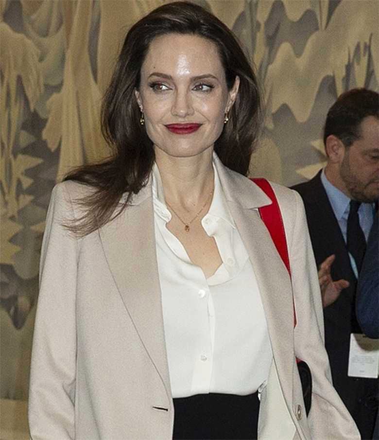 Angelina Jolie na spotkaniu ONZ
