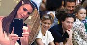 Victoria Beckham ma własny filtr na Instagramie. W promocję zaangażowała całą rodzinę. Harper wygląda przeuroczo