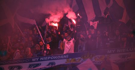 Piękna oprawa i zacięta walka na boisku – relacja z meczu Lecha Poznań z Zagłębiem Lubin