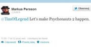 Psychonauts 2? Notch mówi: zróbmy to, Tim