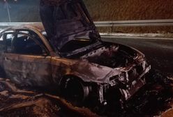 Na A1 zapłonął samochód. Są utrudnienia