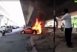 Tak płonie auto za 400 tys. euro