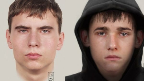 Portrety poszukiwanego mężczyzny