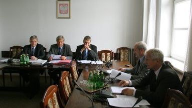 Komisja podczas posiedzenia