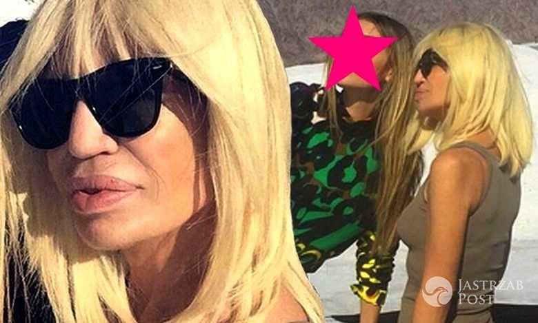 Donatella Versace nareszcie założyła konto na Instagramie. W pierwszych wpisach promuje znaną top modelkę