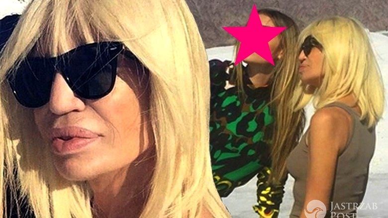 Donatella Versace na Instagramie