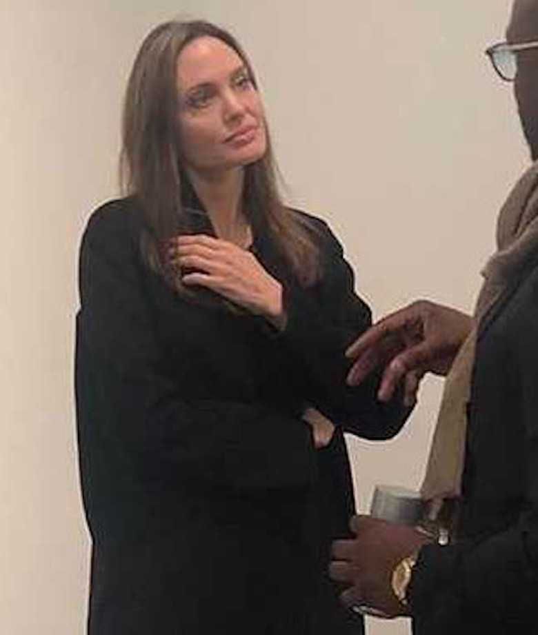 Angelina Jolie bez makijażu