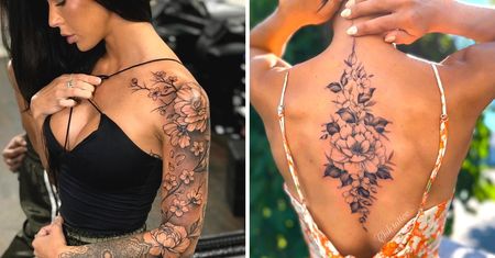 17 kobiecych tatuaży, które pasują do każdej letniej stylizacji