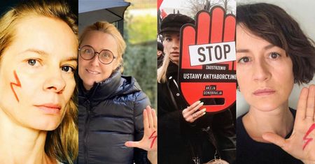 Gwiazdy nawołują do oprotestowania zakazu aborcji: Maja Ostaszewska, Magdalena Cielecka, Agata Młynarska, Maffashion... (ZDJĘCIA)