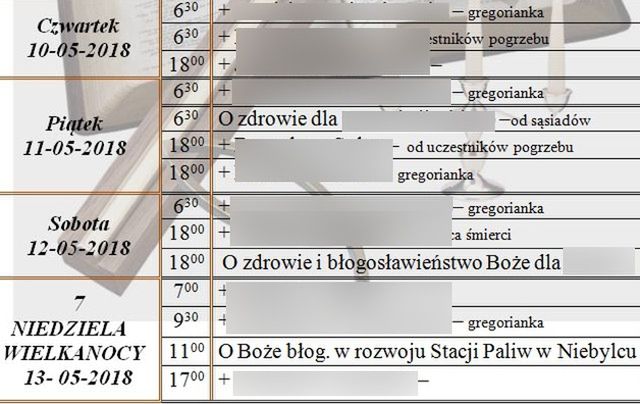 Taka intencja może zaskoczyć 