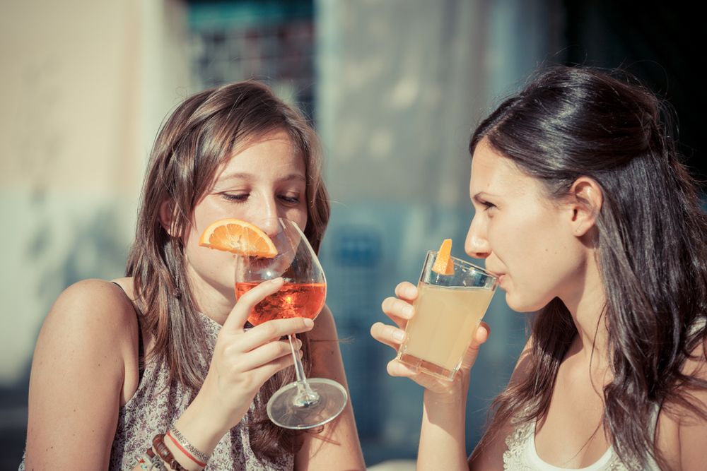 alkohol, kobieta 