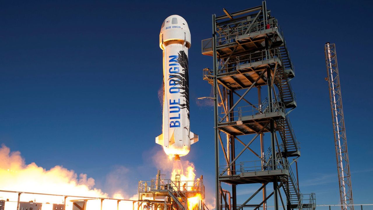 Jeff Bezos wystrzelił rakietę New Sheppard. Nieprzerwane sukcesy Blue Origin