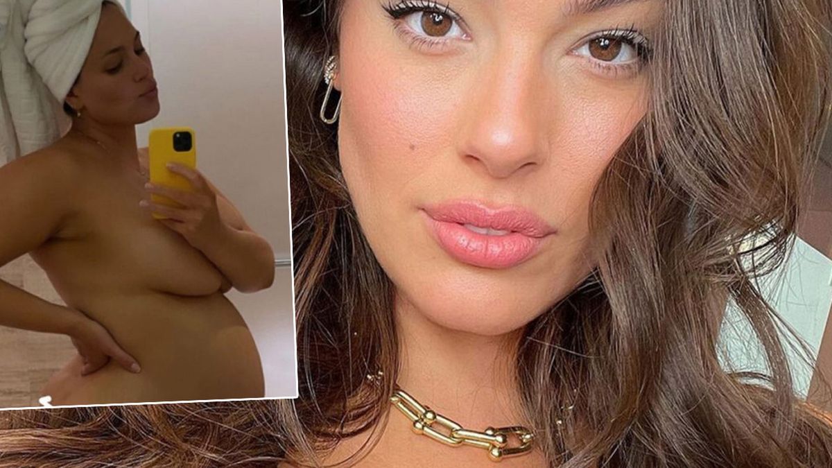 Ashley Graham urodziła bliźnięta! Przed porodem pokazała odważne zdjęcie gigantycznego brzuszka