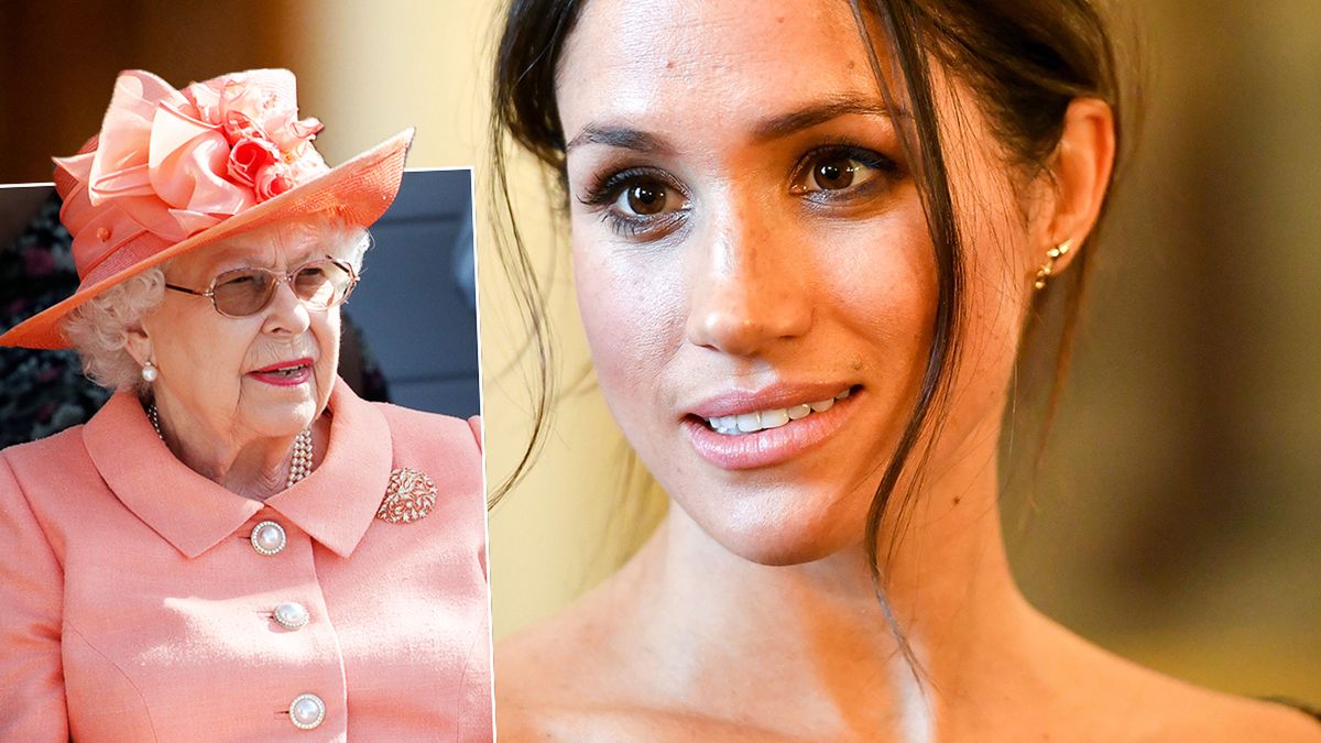 Meghan Markle i królowa Elżbieta II