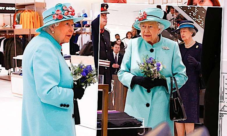 Królowa Elżbieta II przyłapana na zakupach