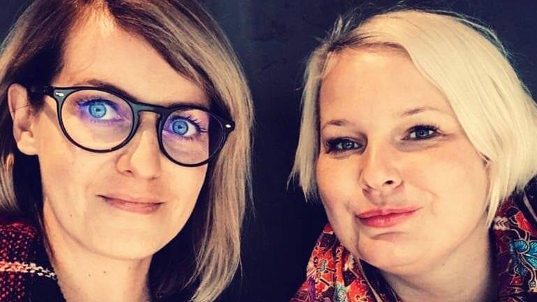 Karolina Głogowska i Katarzyna Troszczyńska - autorki książki "Dwanaście życzeń".