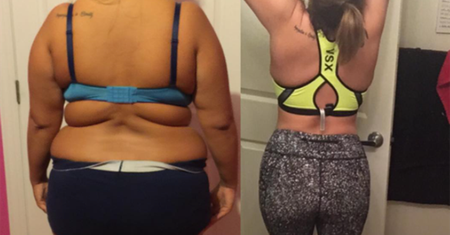 Usłyszała, że marnuje piękną twarz otyłością. Zrzuciła 50kg