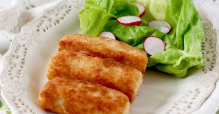 Krokiety z ryżu z parmezanem według przepisu z 1895 roku