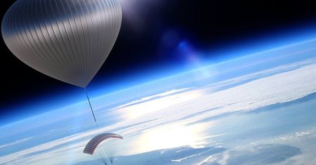 Ekscytująca podróż balonem w kosmos