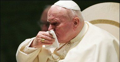 Papież jest chory