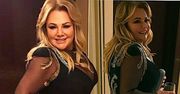 Seksowna Katarzyna Niezgoda ściśnięta czarnym gorsetem wyglądała jak Beata Kozidrak! O mały włos jej wielki biust nie rozerwał ślicznej kreacji!