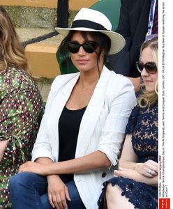 Meghan Markle w dżinsach na Wimbledonie. Księżna zaliczyła wpadkę