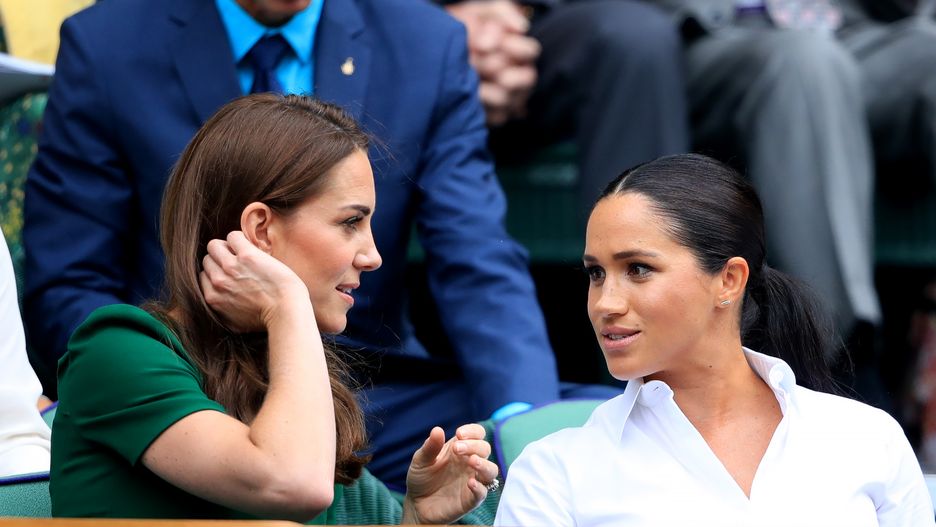 Księżna Kate i księżna Meghan 