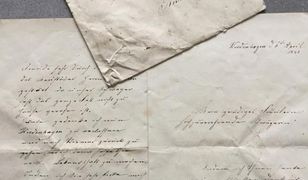 List sprzed 134 lat spadł ze strychu Pałacu Kamieniec. Co za znalezisko!