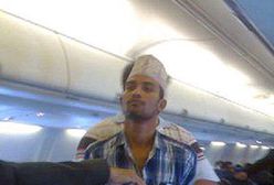 Samolot musiał lądować, bo pasażer wyciągnął nóż