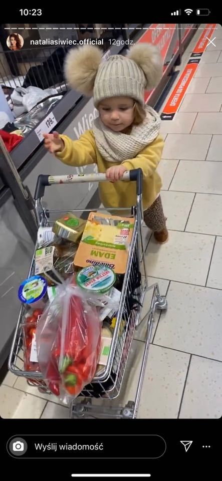 Natalia Siwiec na zakupach w Lidlu 