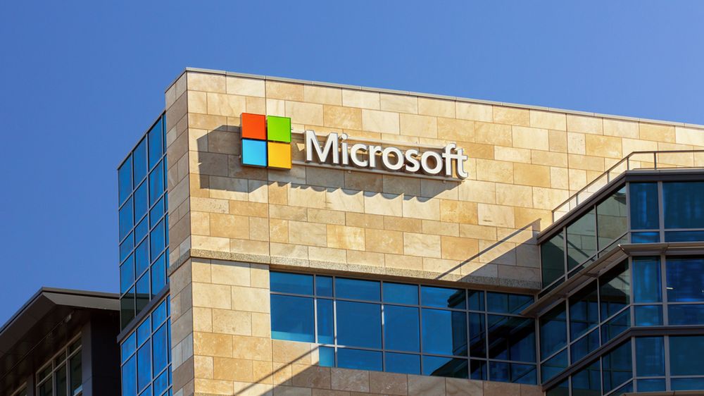 Budynek Microsoftu w Santa Clara w Kaliforni w USA.