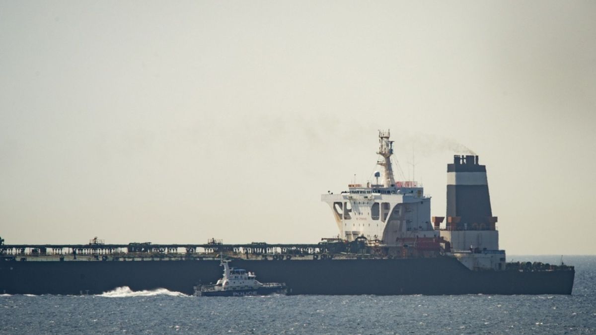 Zatrzymany supertankowiec Grace 1