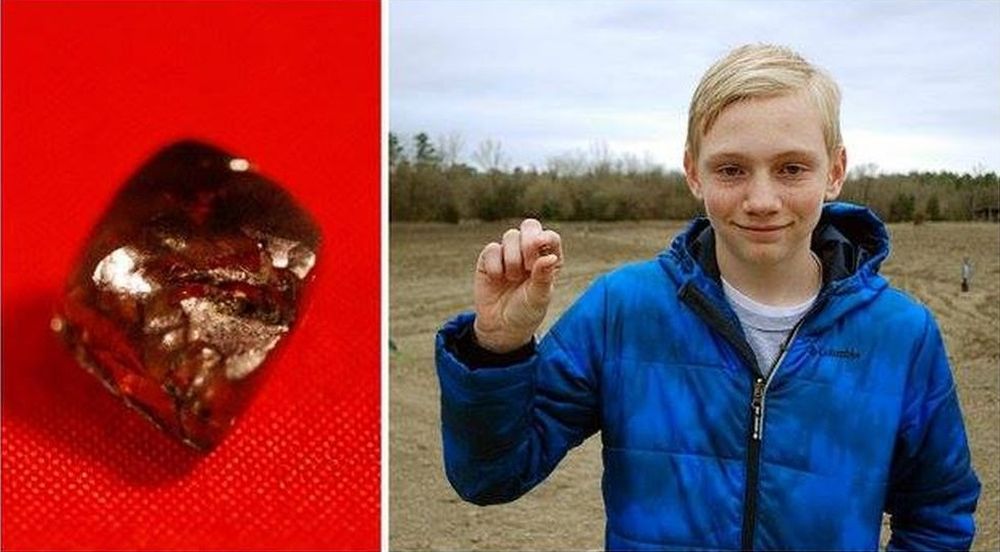 Nastolatek znalazł diament wart fortunę 