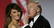 Pierwszy taniec Donalda Trumpa z Melanią tuż po zaprzysiężeniu! Pierwsza dama USA w zjawiskowej kreacji! [WIDEO]