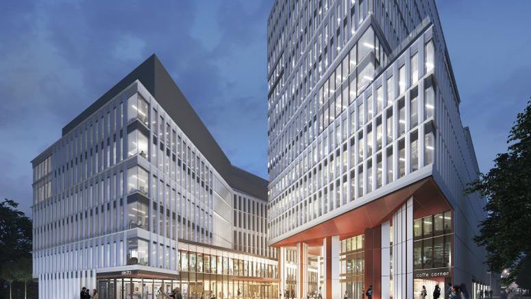 Wrocławska filia uniwersytetu Coventry zajmie 2 piętra kompleksu Centrum Południe. We wrześniu przyjmie 160 studentów.