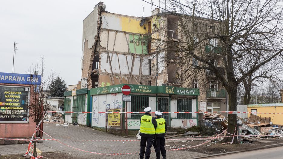 Poznań. Wybuch w kamienicy na Dębcu