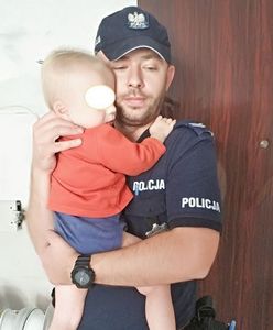 Matka zostawiła dziecko bez opieki. Policjanci wyważyli drzwi