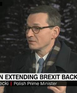 Mateusz Morawiecki odpowiada na sugestię dziennikarza. "Chyba żartujesz"