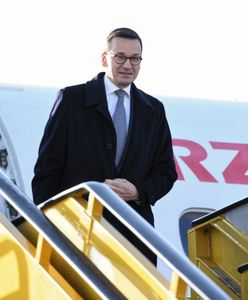 Lista lotów premiera Mateusza Morawieckiego opublikowana. 207 pozycji