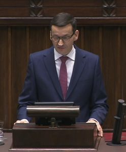 Krzyki w czasie exposé Morawieckiego. Opozycja wytrzymała zaledwie kilka minut