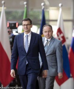 Mateusz Morawiecki przyleciał do Brukseli. Pierwsze słowa: "Nie dajemy zgody"
