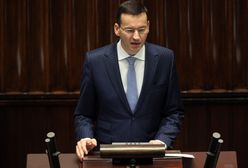 Premier Mateusz Morawiecki w Sejmie. Składa wniosek o wotum zaufania dla swojego rządu