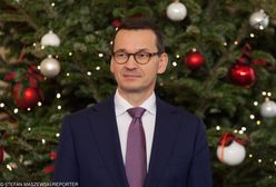 Mateusz Morawiecki pochwalił się choinką. "Po cichu liczę, że znajdę coś pod drzewkiem"