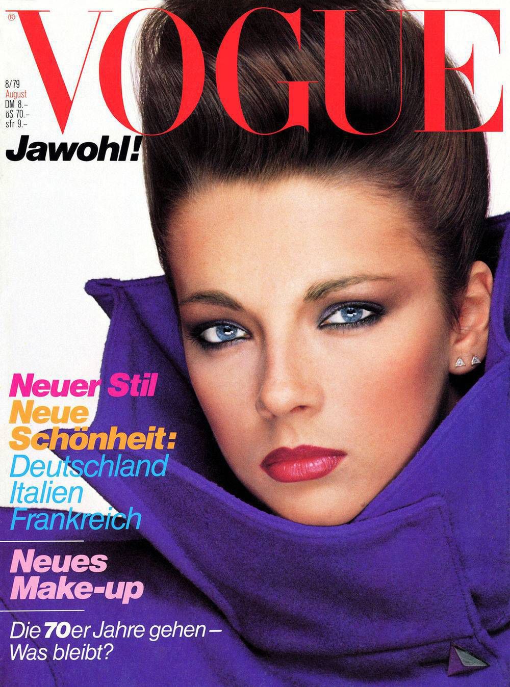 Vogue Germany – pierwsza okładka – Nina Klepp