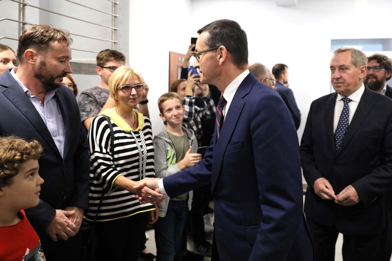 Mateusz Morawiecki w Bytomiu zapowiedział obniżenie norm smogowych o połowę