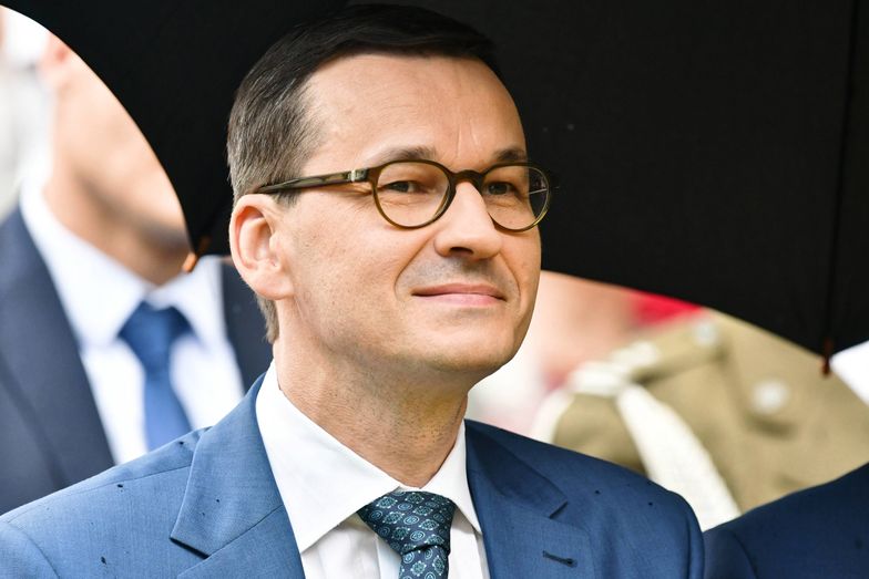 Płaca minimalna w górę. Na zdj. premier Mateusz Morawiecki.