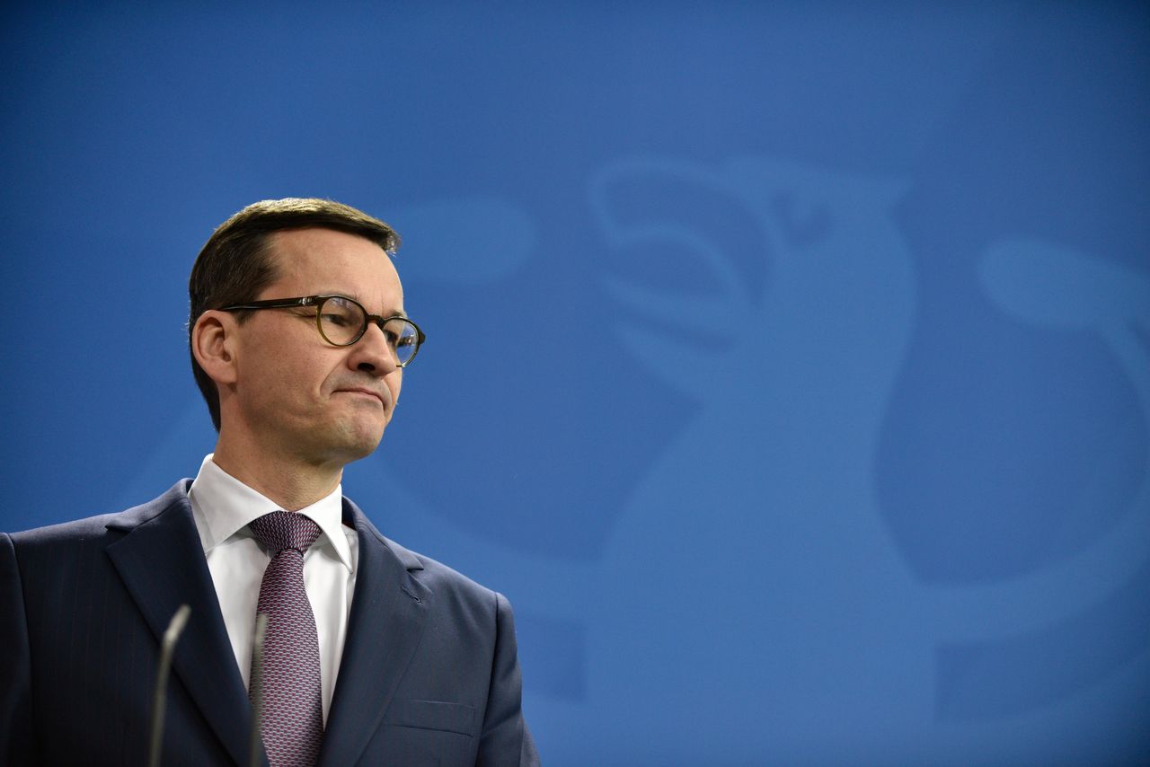 Premier Morawiecki komentuje relacje Polski z USA. "Informacje nieprawdziwe"